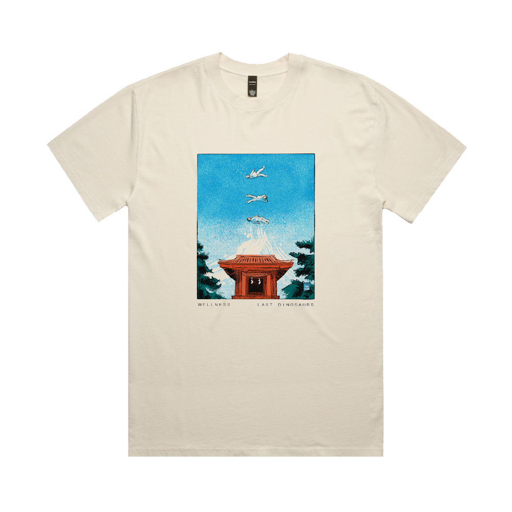 Last Dinosaurs / Temple Faded Ecru T-Shirt