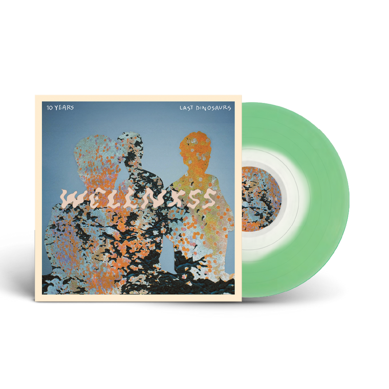 Last Dinosaurs / WELLNXSS LP Green & Cream Vinyl (APXLLO Edition) ***PRE-ORDER***