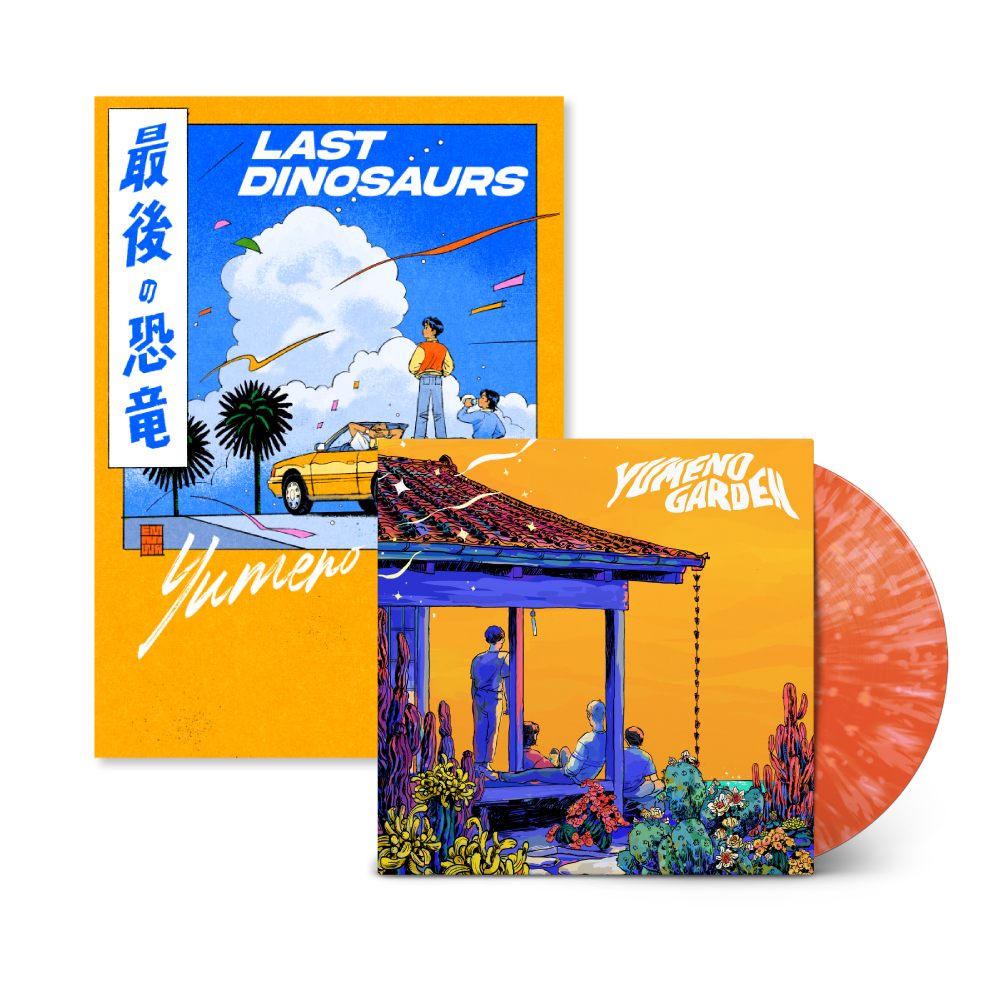 Last Dinosaurs / Yumeno Garden LP Insomnia Vinyl  + Poster Bundle