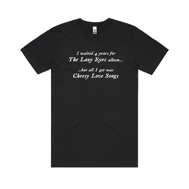 The Lazy Eyes / Joke Black T-Shirt