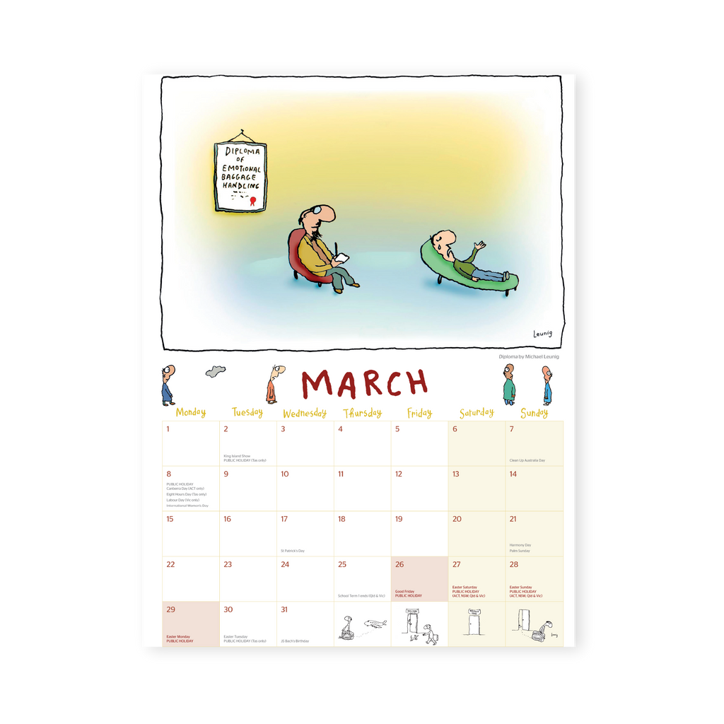 2027 Leunig Calendar 'Beyond/Within'