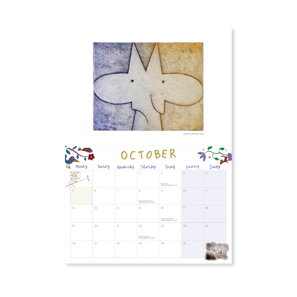 2026 Leunig Calendar 'The Afterlife'