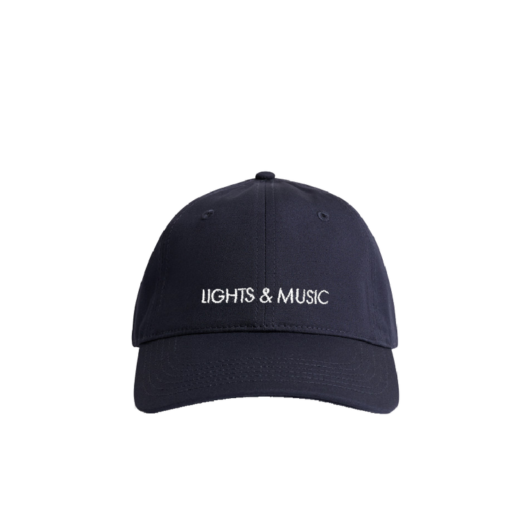 Cut Copy / Lights & Music Cap Navy