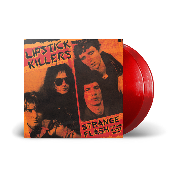The Lipstick Killers / Strange Flash – Studio & Live ’78-81 2xLP Translucent Red Vinyl