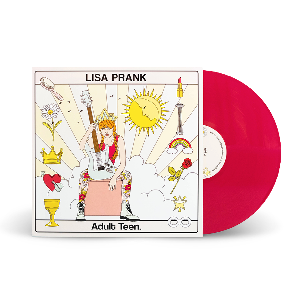 Lisa Prank / Adult Teen LP Hot Pink Vinyl