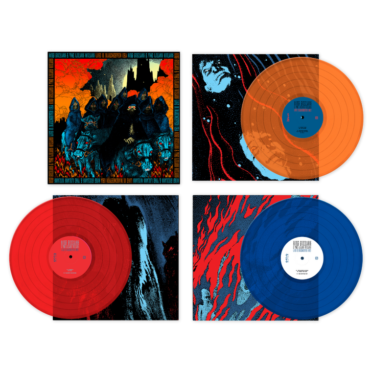 King Gizzard & The Lizard Wizard / Live In Manchester USA (Fuzz Club Official Bootleg) 180g Triple Boxset Lp Coloured Vinyl & Poster