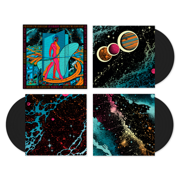 King Gizzard & The Lizard Wizard / Live In Melbourne (Fuzz Club Official Bootleg) 180g Triple LP Boxset Black Vinyl & Poster