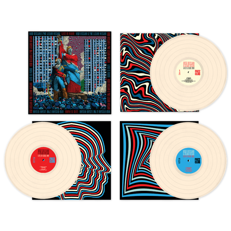 King Gizzard & The Lizard Wizard / Live In Paris (Fuzz Club Official Bootleg) 3LP 180g Bone Vinyl & Poster
