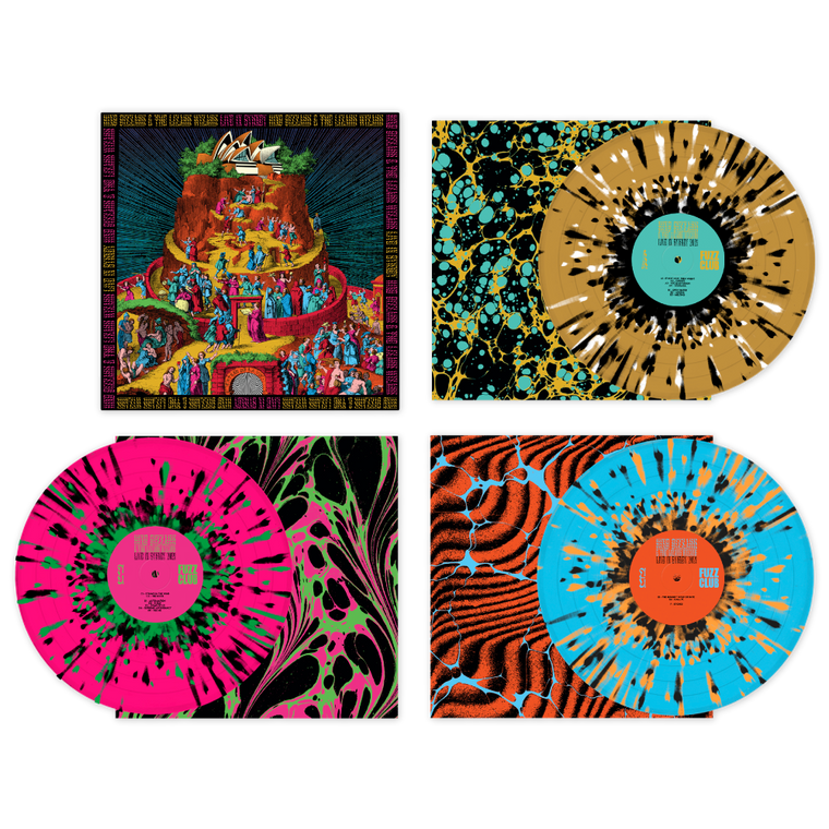 King Gizzard & The Lizard Wizard / Live In Sydney (Fuzz Club Official Bootleg)  180g Triple LP Box-set Coloured Vinyl & Poster