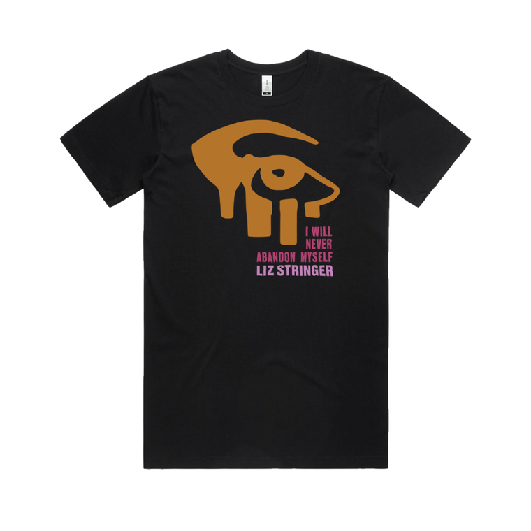 Liz Stringer / Abandon (EYE) Black T-Shirt