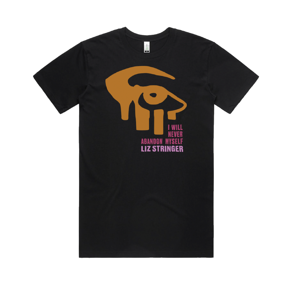 Liz Stringer / Abandon (EYE) Black T-Shirt