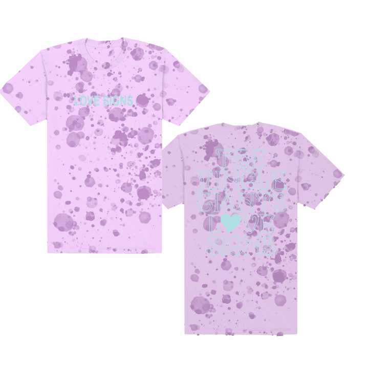 The Jungle Giants / Love Signs Tie Dye Tee