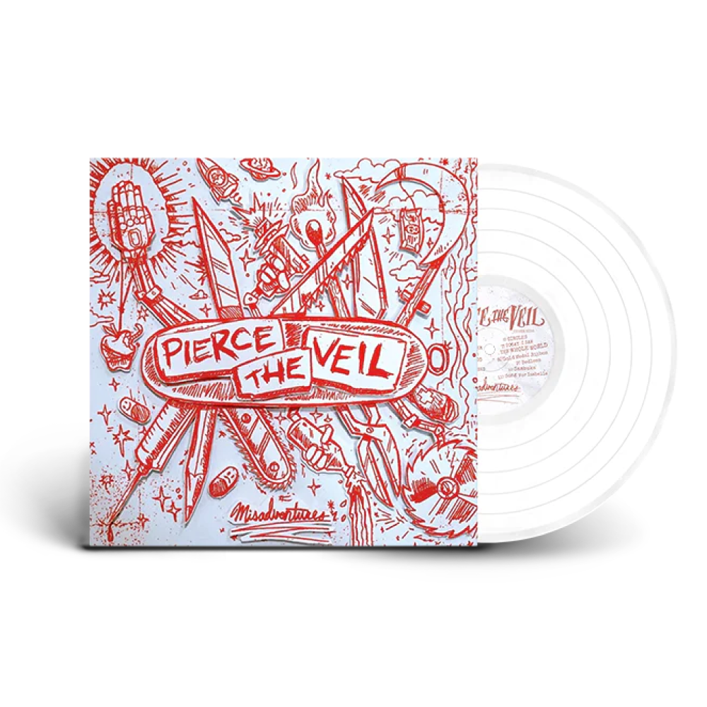 Pierce The Veil / Misadventures LP White Vinyl