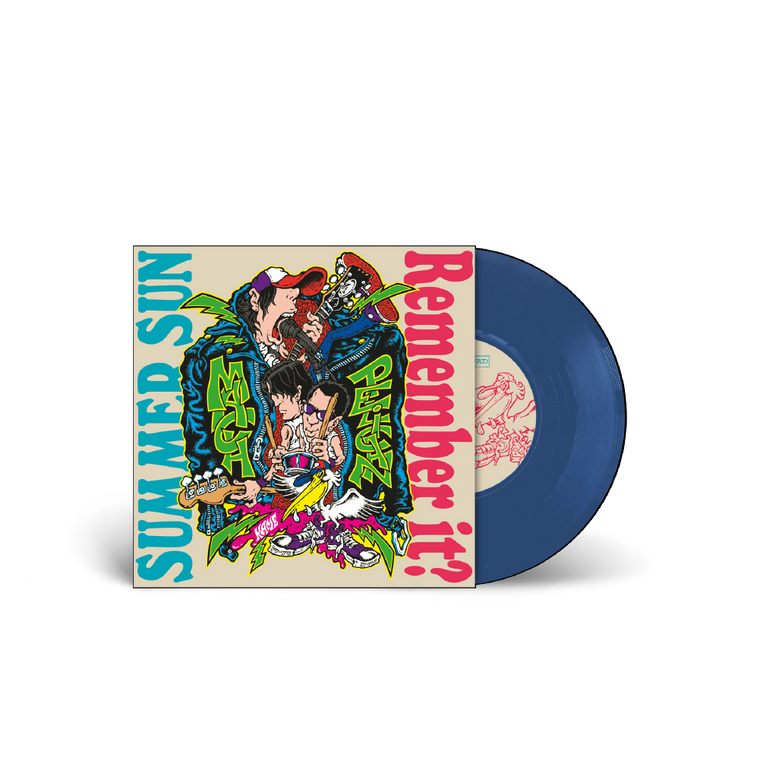 Mach Pelican / A Secret Session 7" Blue Vinyl