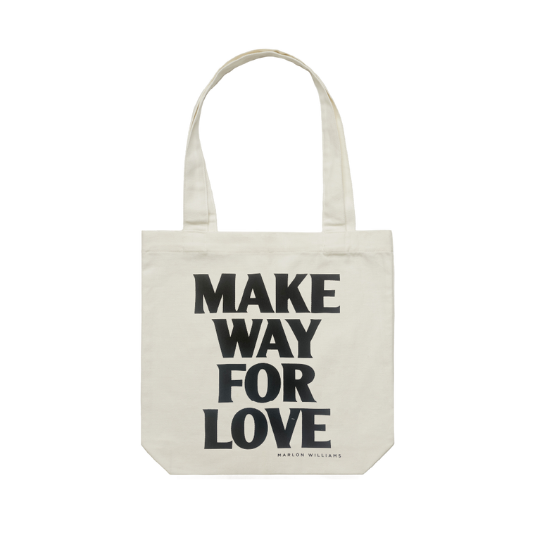 Marlon Williams / Make Way For Love Tote Bag