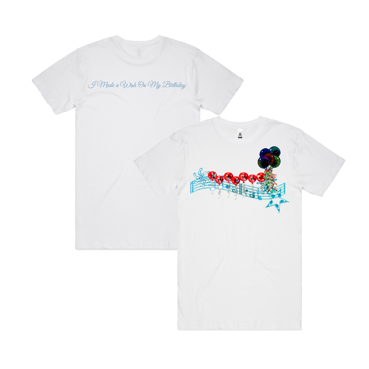 Mallrat / Birthday White T-Shirt