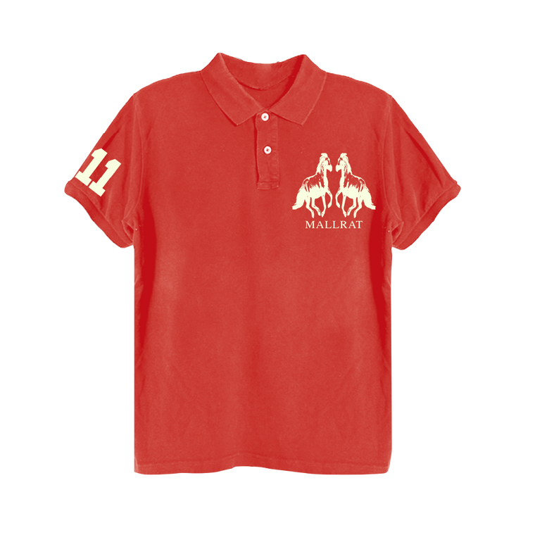 Mallrat / Red Polo Shirt
