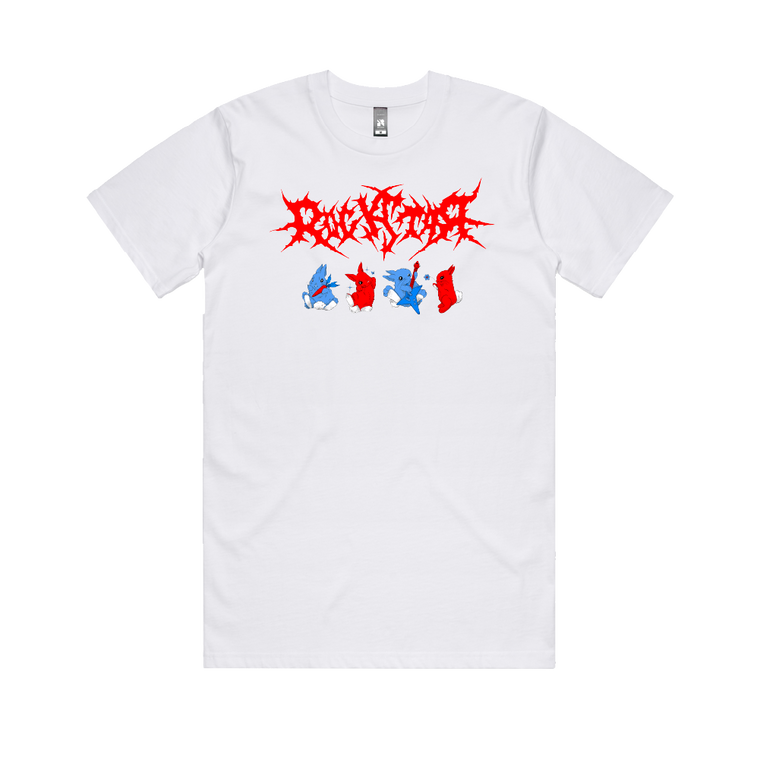 Mallrat / "Rock Star" White T-Shirt