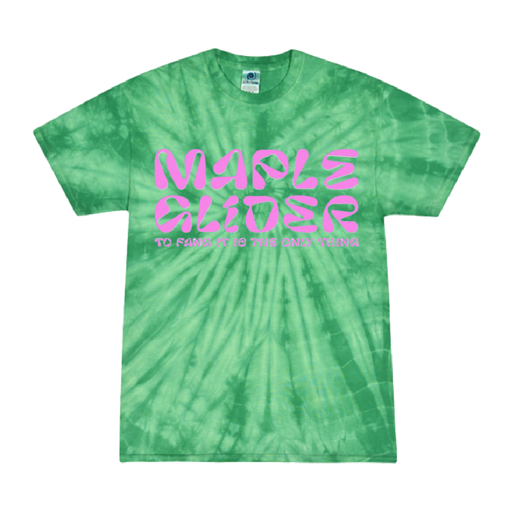 Maple Glider / Fang It - Green Tie-Dye
