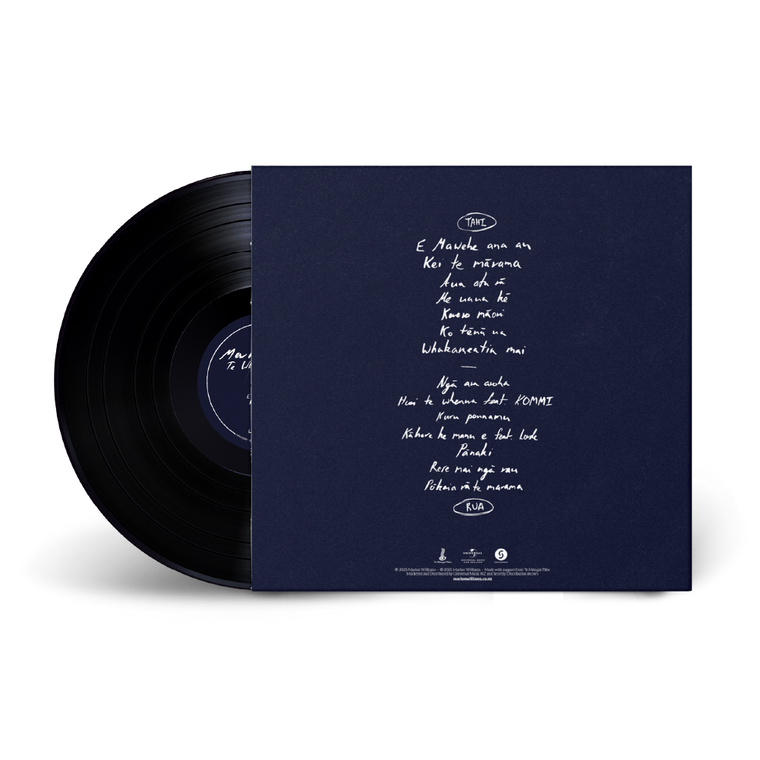 Marlon Williams / Te Whare Tīwekaweka LP Black Vinyl