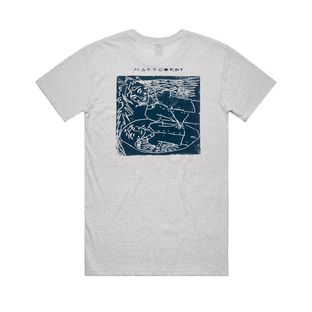 Matt Corby / Sketch Grey Marle T-Shirt