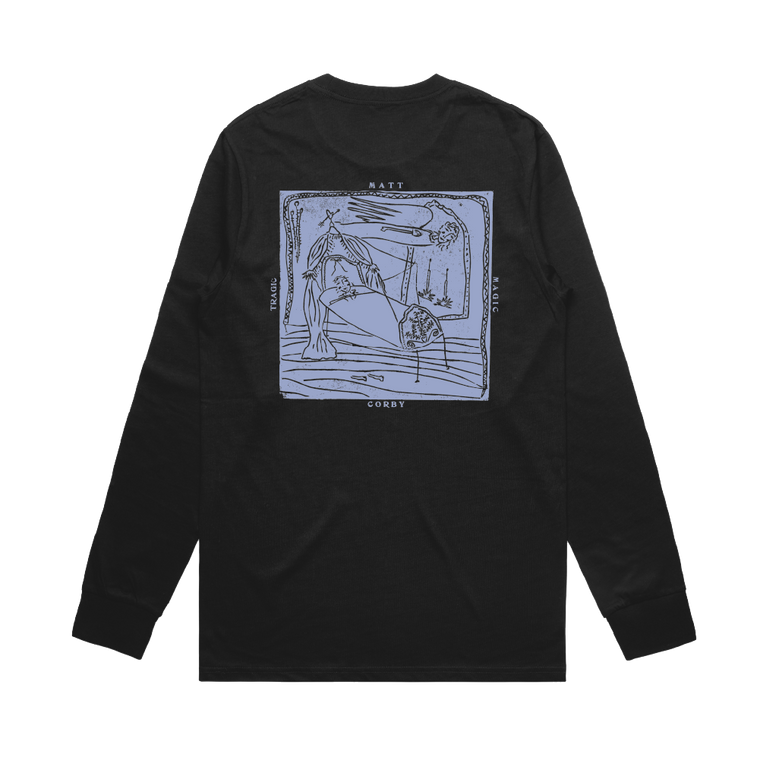 Matt Corby / Tragic Magic Black Longsleeve Tee