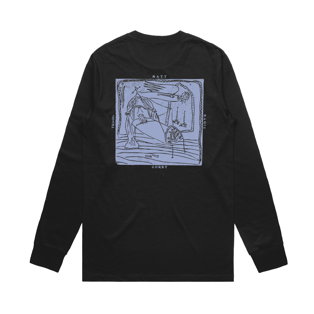 Matt Corby / Tragic Magic Black Longsleeve Tee