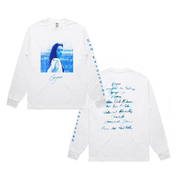 Meg Washington / GEM Photo White Longsleeve – sound-merch.com.au