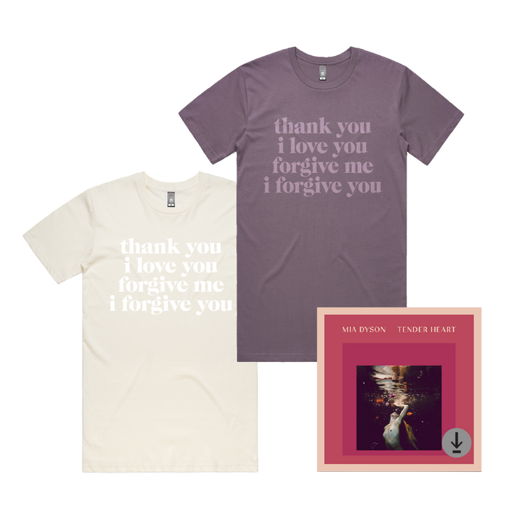 Mia Dyson / Thank You T-Shirt & Tender Heart Digital Download