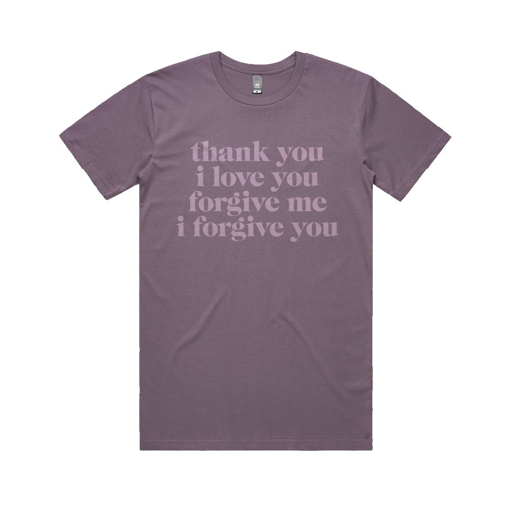 Mia Dyson / Thank You Mauve T-Shirt