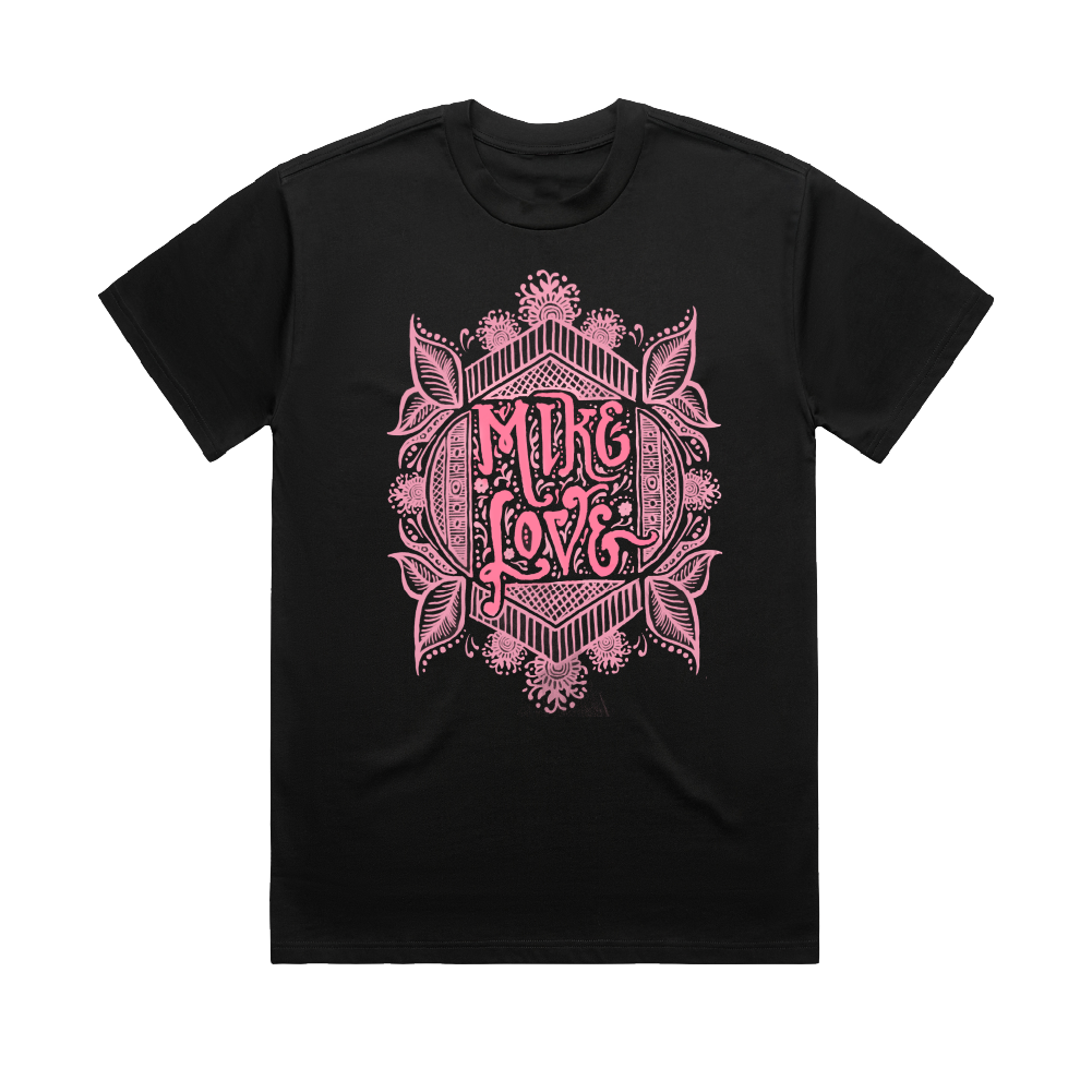 Mike Love / Pink Logo Tee