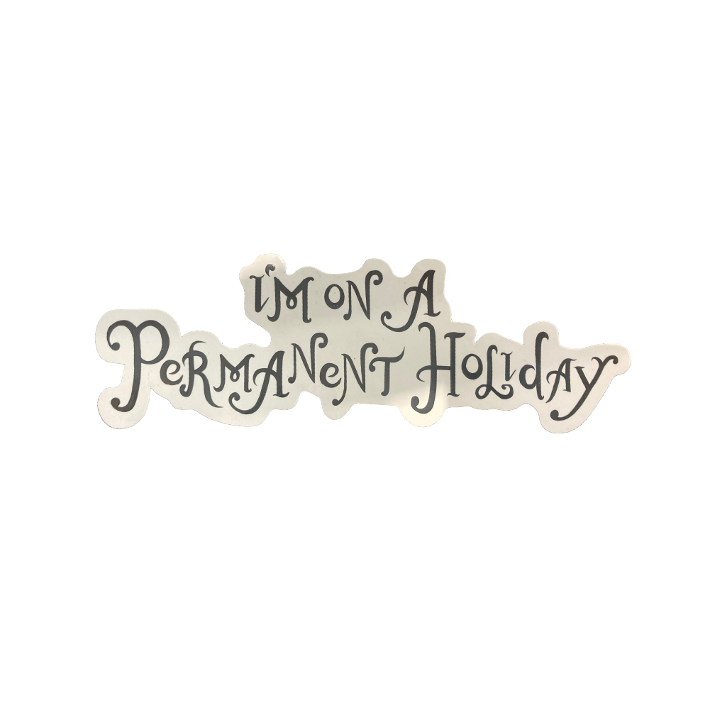 Mike Love / Permanent Holiday Sticker