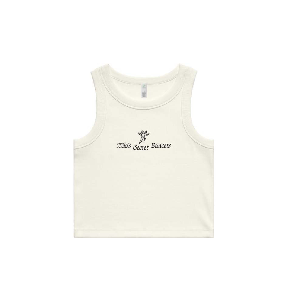 Milo's Secret Dancers White Rib Tank