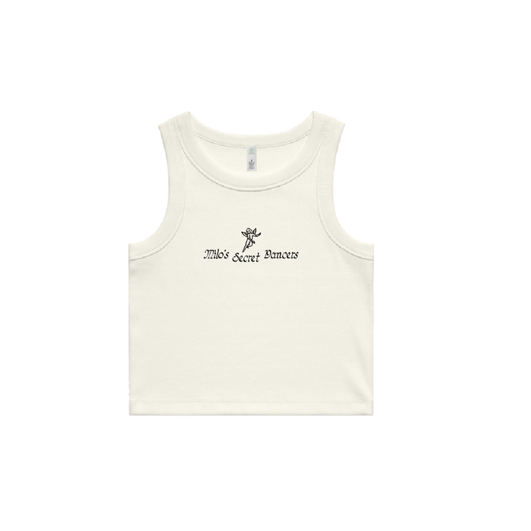 Milo's Secret Dancers White Rib Tank