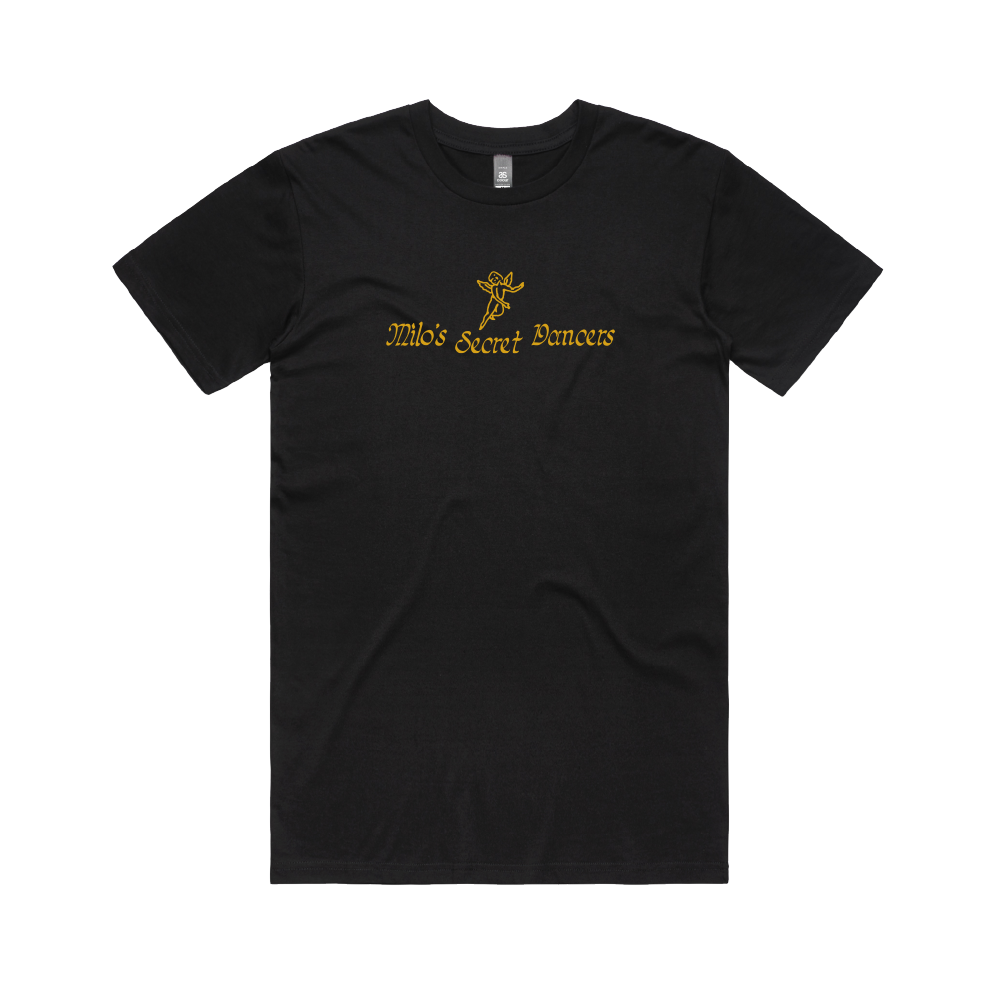 Milo's Secret Dancers Black Tee