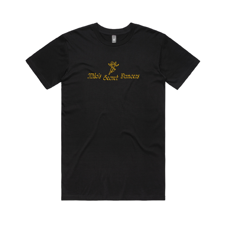 Milo's Secret Dancers Black Tee