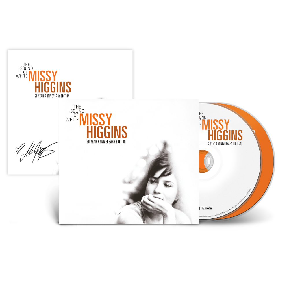 Missy Higgins / The Sound of White 20 Year Anniversary Edition 2xCD & Signed Art Card ***PRE-ORDER***