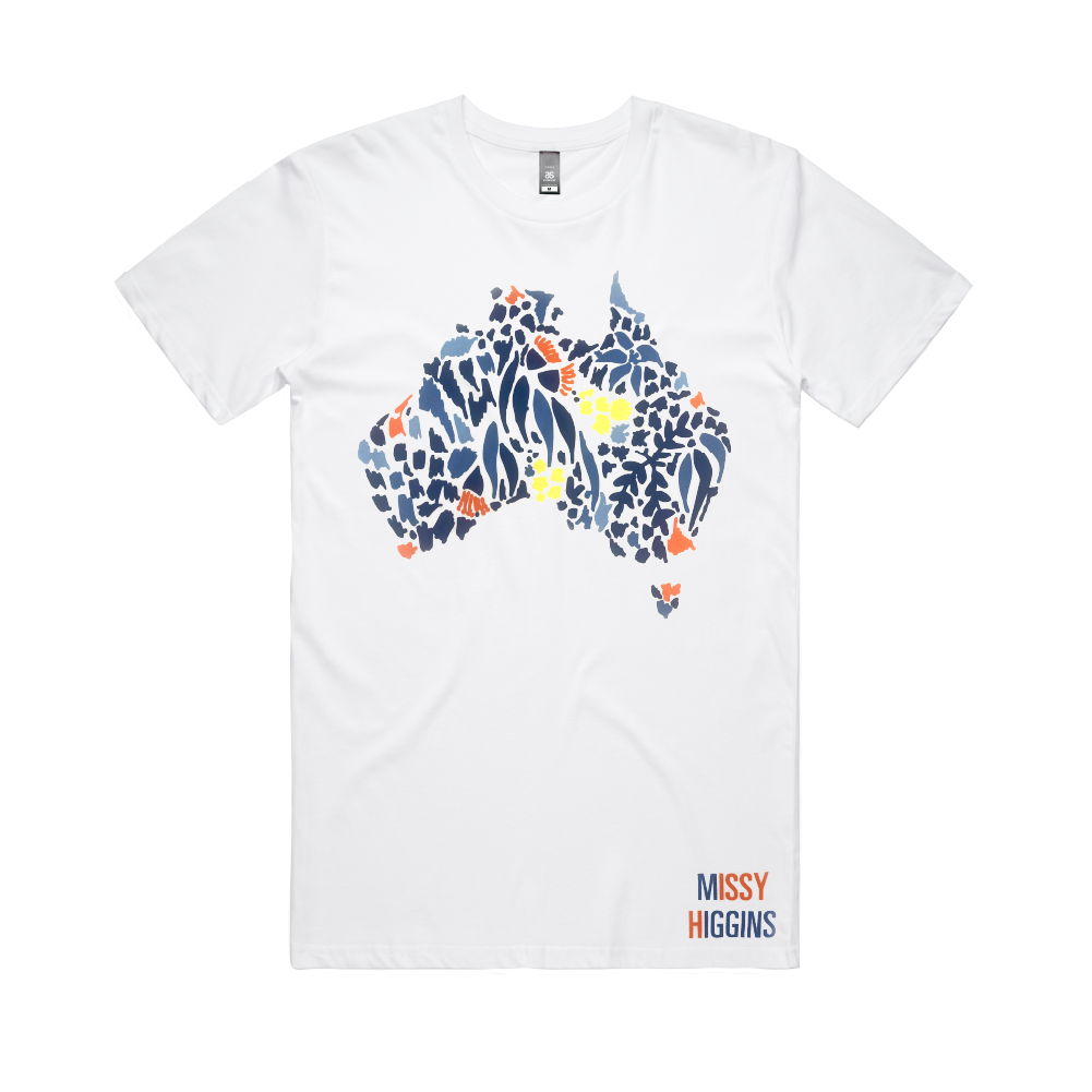 Missy Higgins / Oz White T-Shirt Mens