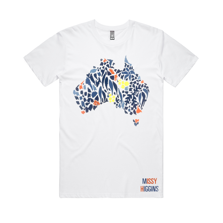 Missy Higgins / Oz White T-Shirt Mens