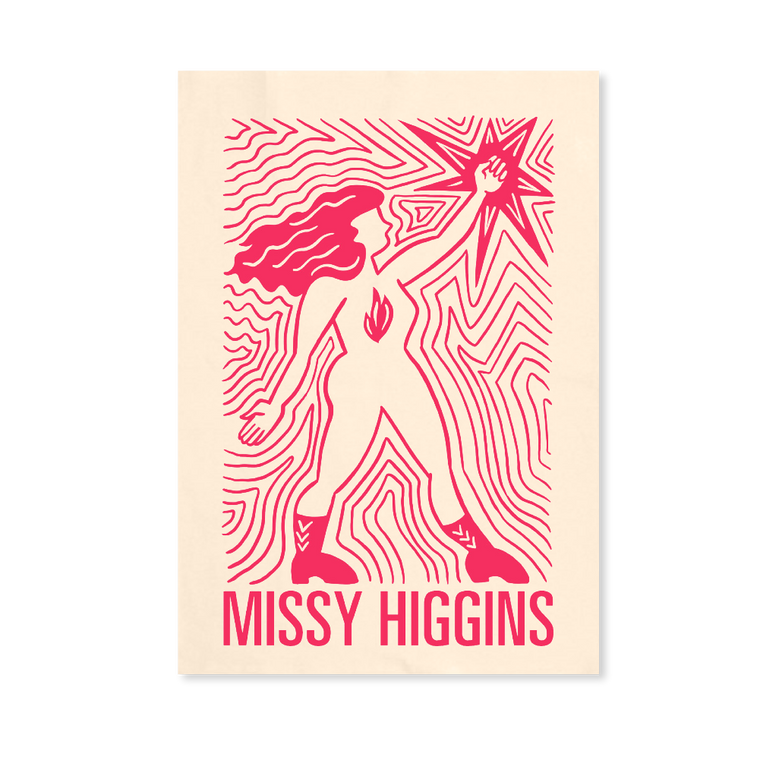 Missy Higgins / Wonder Woman Tea Towel