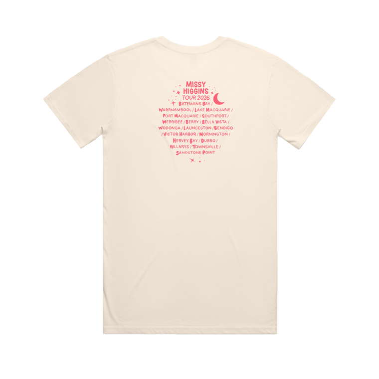 Missy Higgins / 2026 Red Hot Summer Tee Ecru
