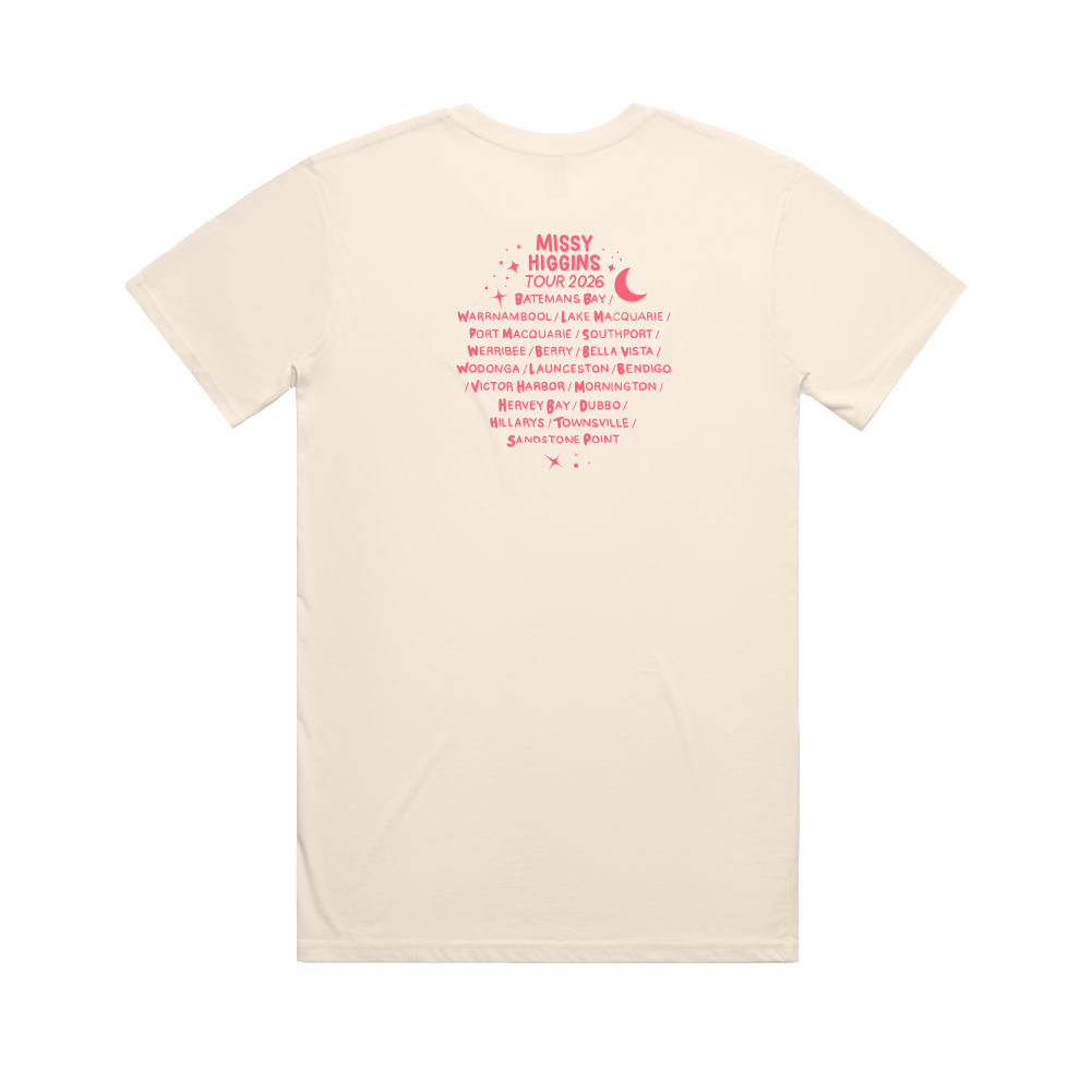 Missy Higgins / 2026 Red Hot Summer Tee Ecru