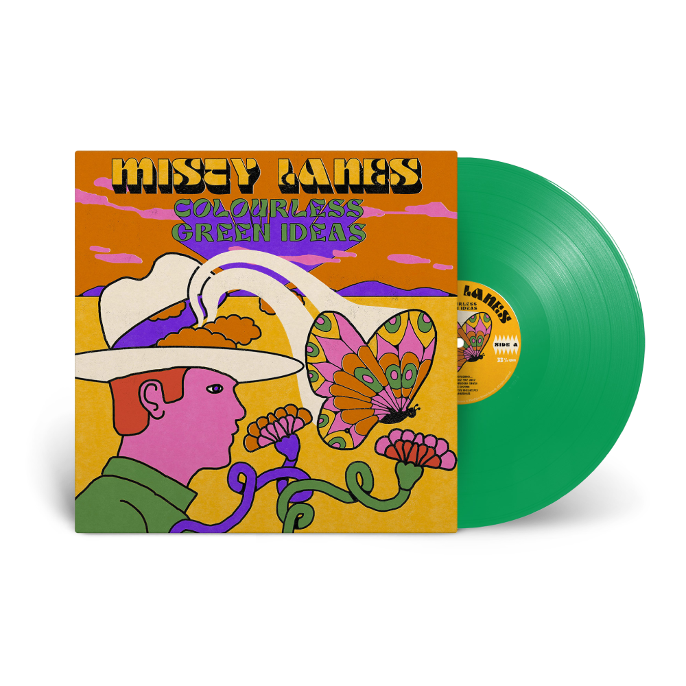 Misty Lanes / Colourless Green Ideas LP Transparent Green Vinyl