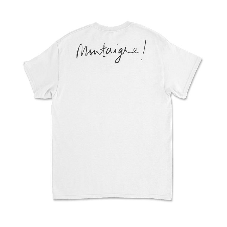 Montaigne / It's hard to be a fish SIGNED T-shirt (front print only)
