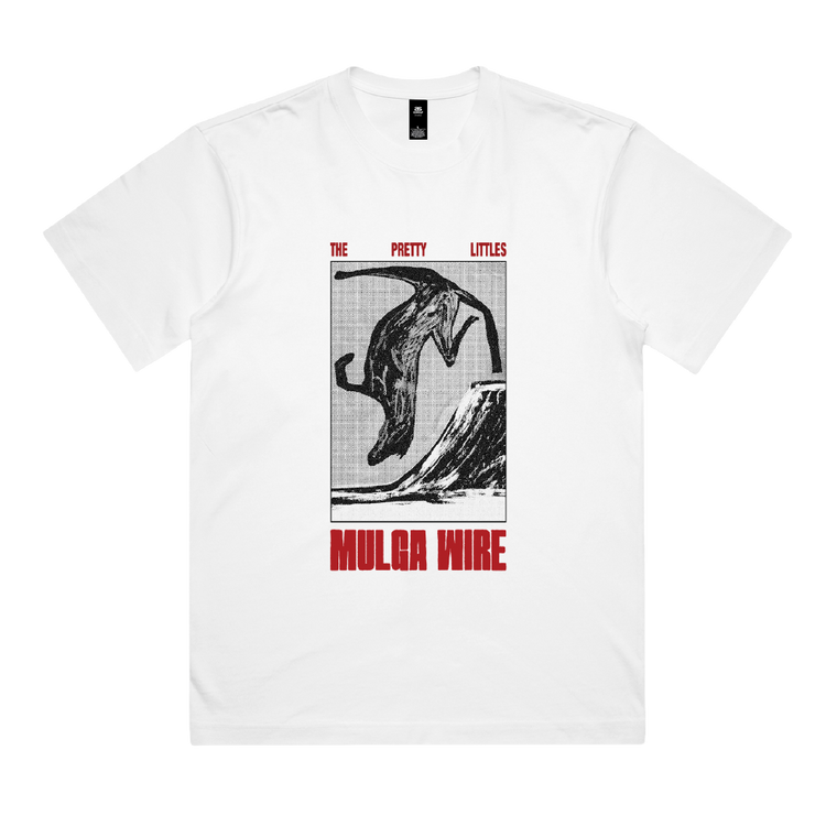 The Pretty Littles / Mulga Wire White T-Shirt