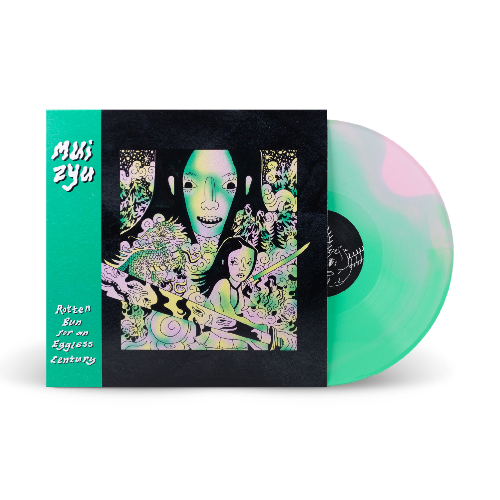 mui zyu / Rotten Bun for an Eggless Century LP Green & Baby Pink Vinyl