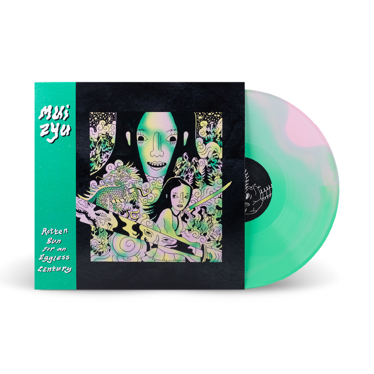 mui zyu / Rotten Bun for an Eggless Century LP Green & Baby Pink Vinyl