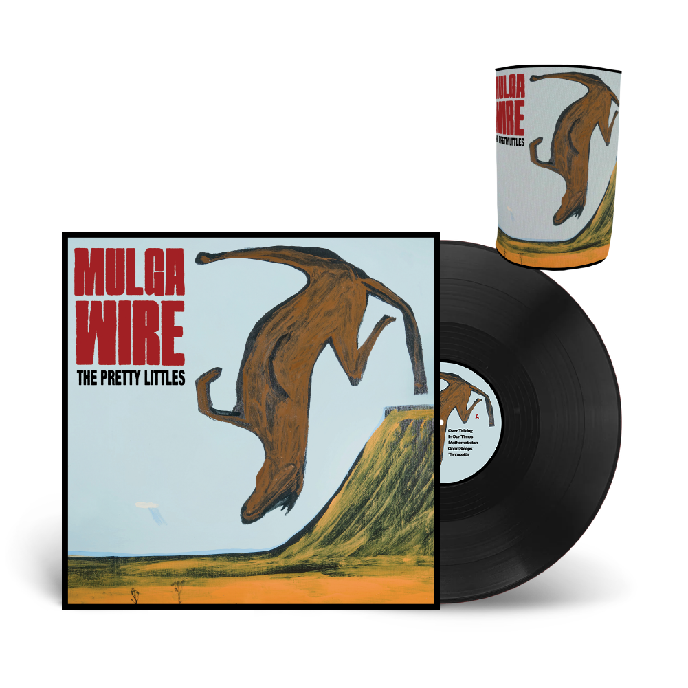 The Pretty Littles / Mulga Wire LP Black Vinyl & Stubby Holder ***PRE-ORDER***