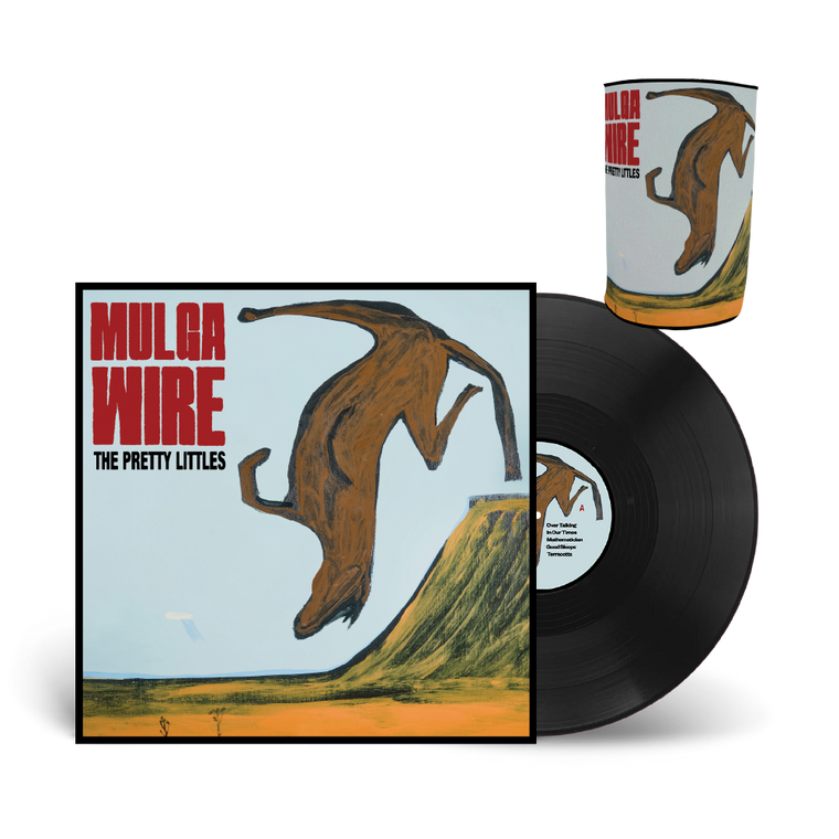The Pretty Littles / Mulga Wire LP Black Vinyl & Stubby Holder ***PRE-ORDER***