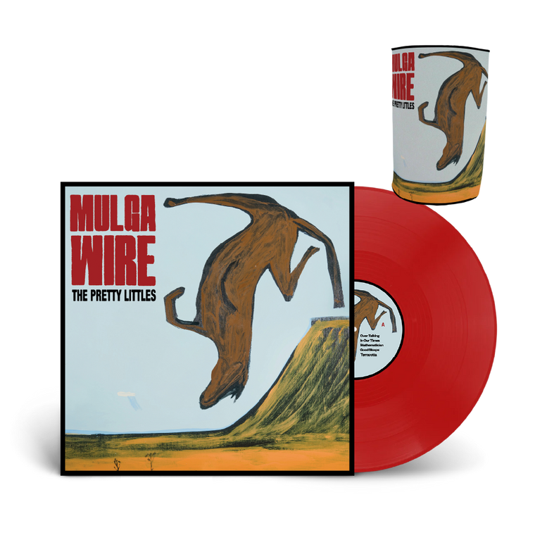 The Pretty Littles / Mulga Wire LP Red Vinyl & Stubby Holder ***PRE-ORDER***
